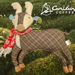 2011 Limited-Edition Caribou Coffee Plush!  Collectable.  Get your Bou on!